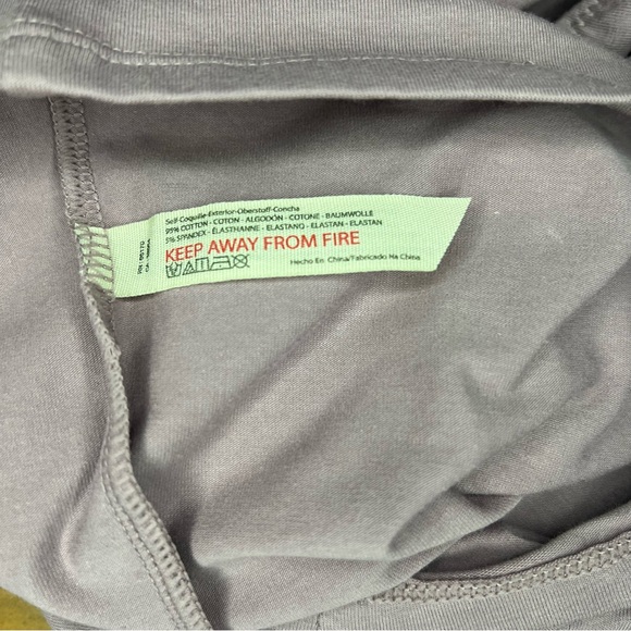 NEW FREE PEOPLE Weekend Friend Shortie Women's Romper In Lilac Size M - Picture 12 of 12